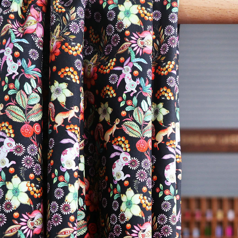 Factory Wholesale 100% Cotton Soft  Print Fabric For Clothing Garment Dress Women