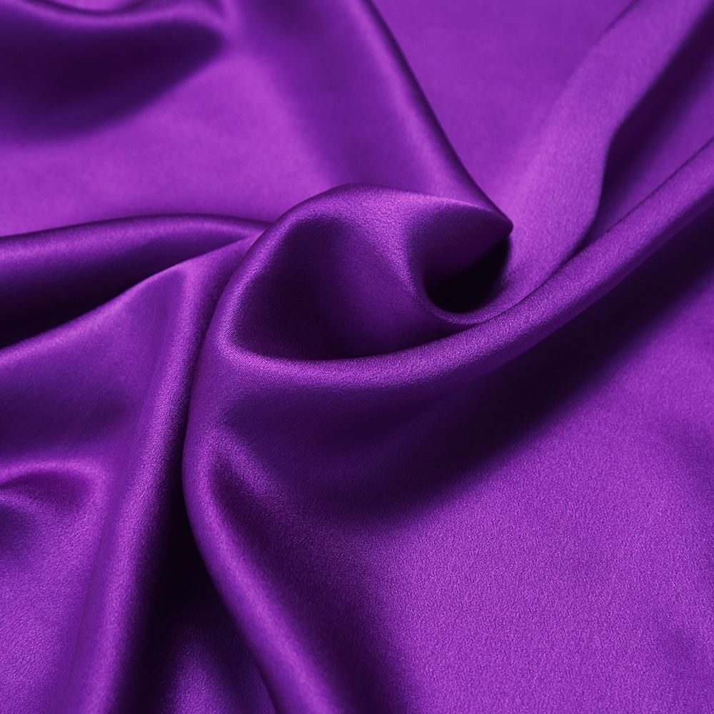 Wholesale 30mm mulberry silk satin and CDC TOP Quality Heavy Pure Natural Silk For Clothing Or Pillowcase