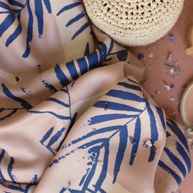 Custom digital printed design light weight woven plain spun rayon somali bati dress viscose fabric for dresses